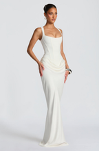 ELENA™ Vestido largo moldeador de figura de reloj de arena