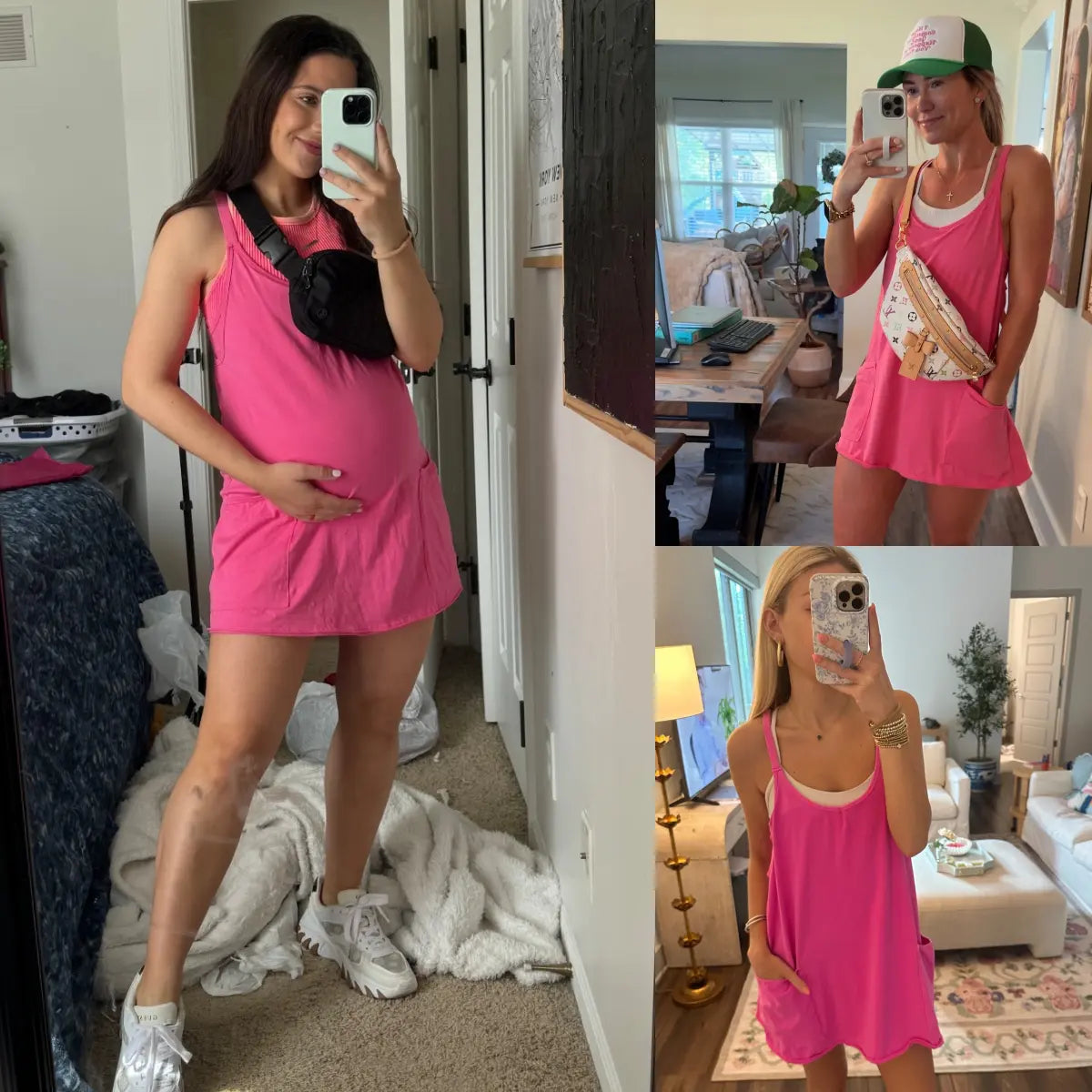 Aitana | Mono corto ligero con bolsillos y shorts incorporados