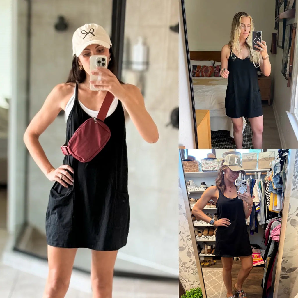 Aitana | Mono corto ligero con bolsillos y shorts incorporados