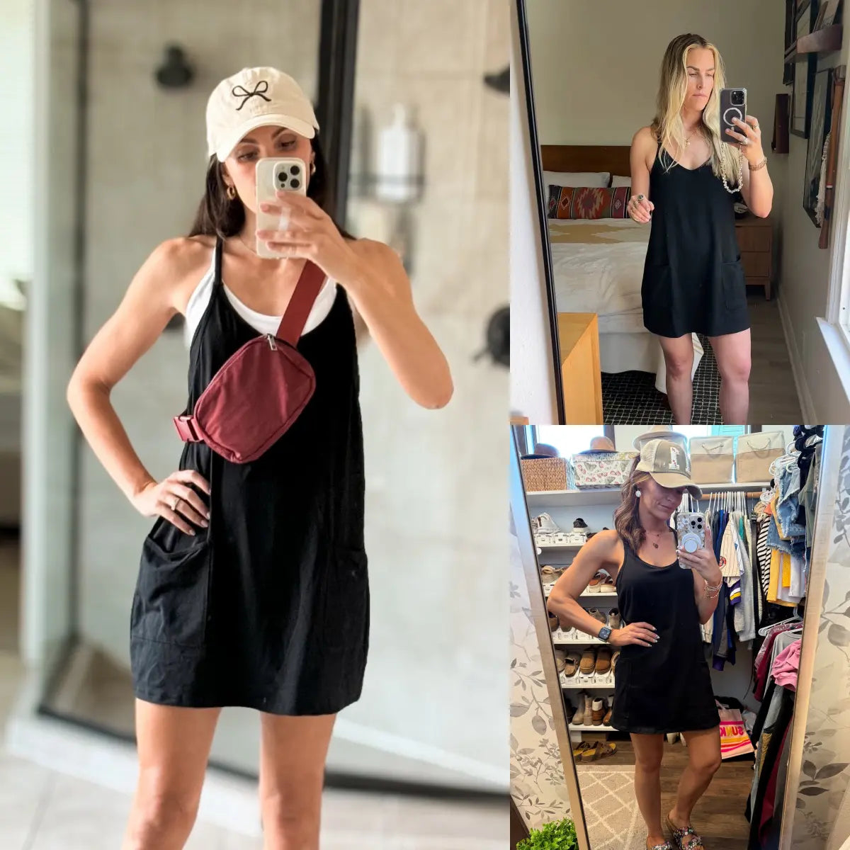 Aitana | Mono corto ligero con bolsillos y shorts incorporados