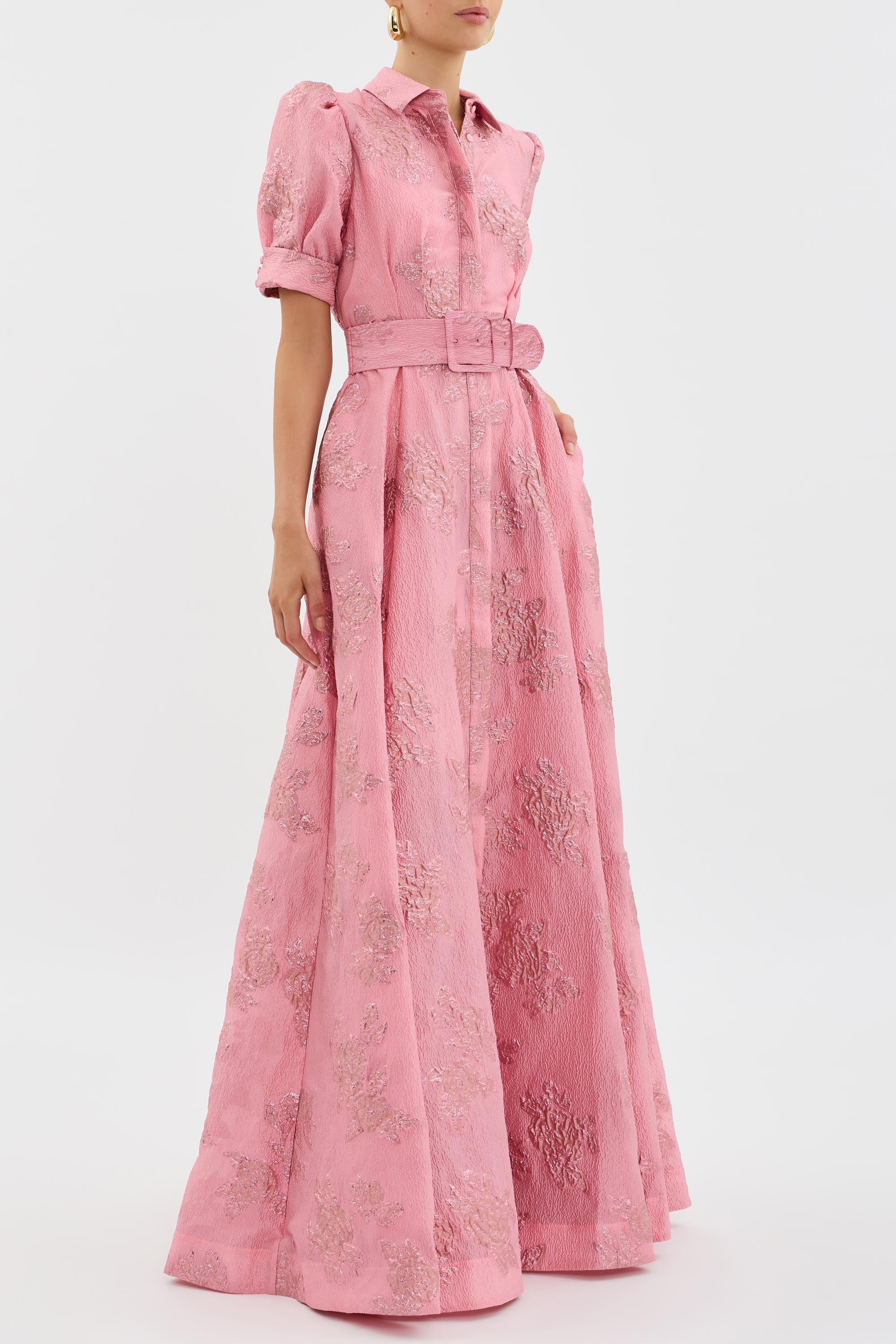 Anabella - Vestido elegante de manga abullonada