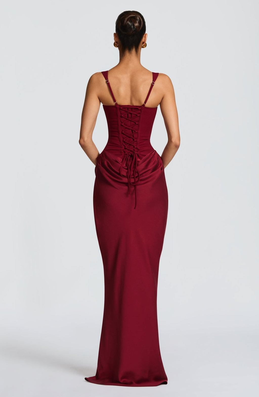 ELENA™ Vestido largo moldeador de figura de reloj de arena