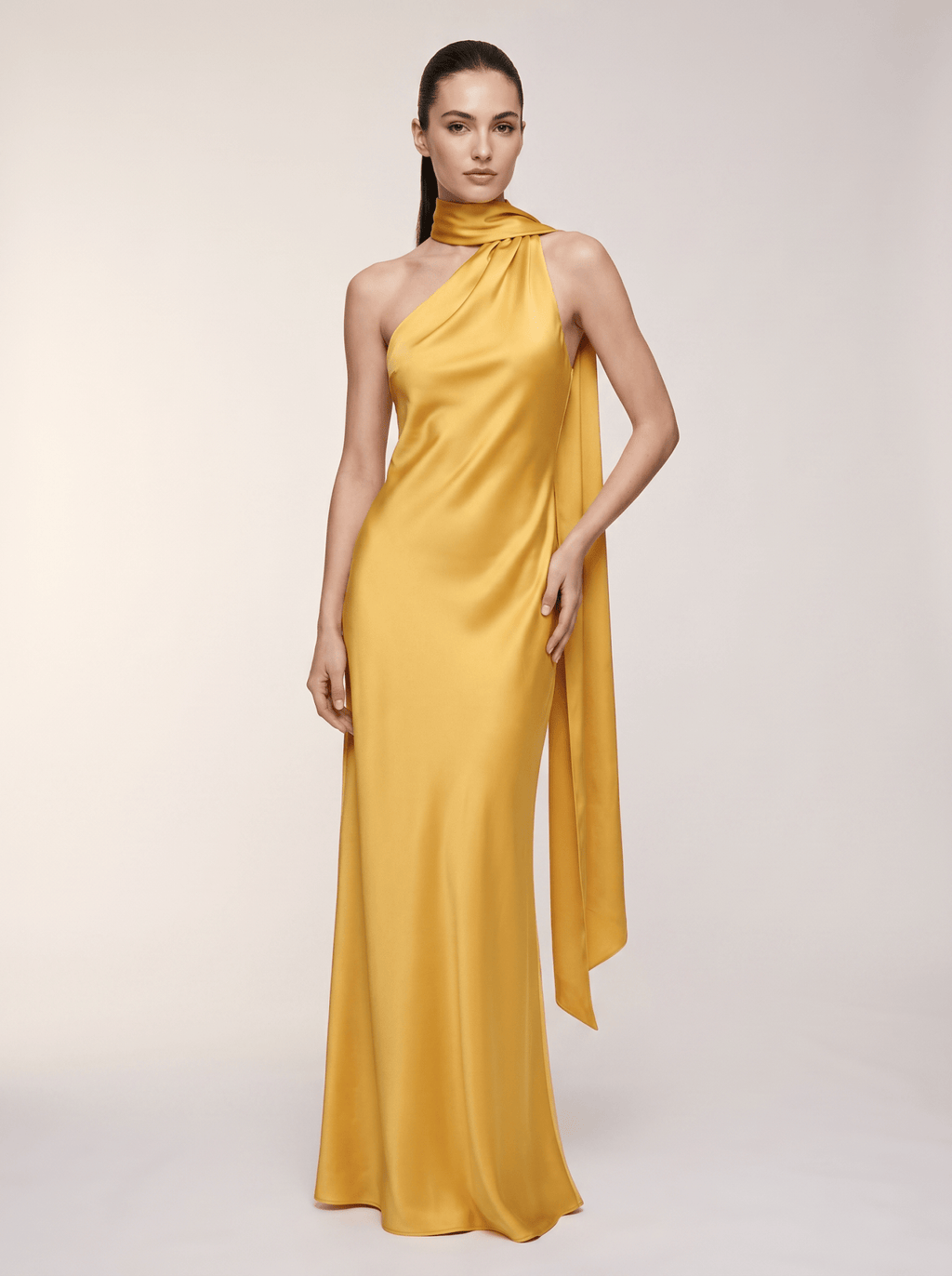 Vestido de Satén Mistral