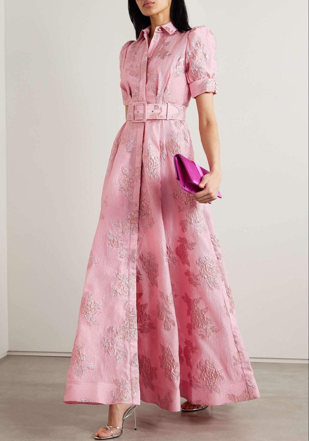Anabella - Vestido elegante de manga abullonada