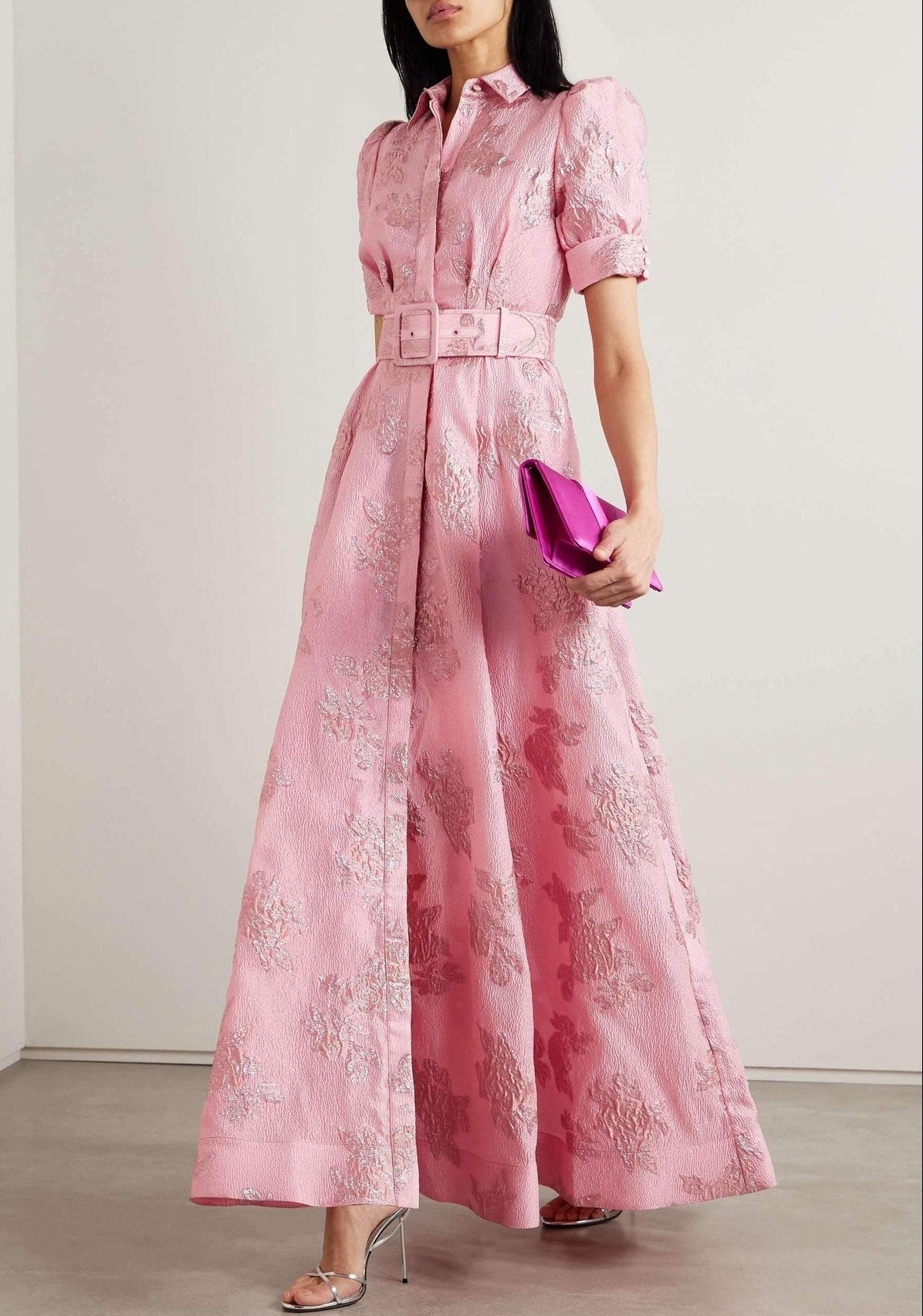 Anabella - Vestido elegante de manga abullonada